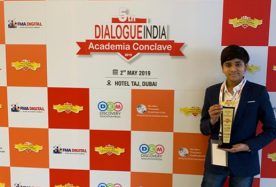 _Child Innovator Award_ at the 5th Dialogue India Academic Conclave 2019- Dubai